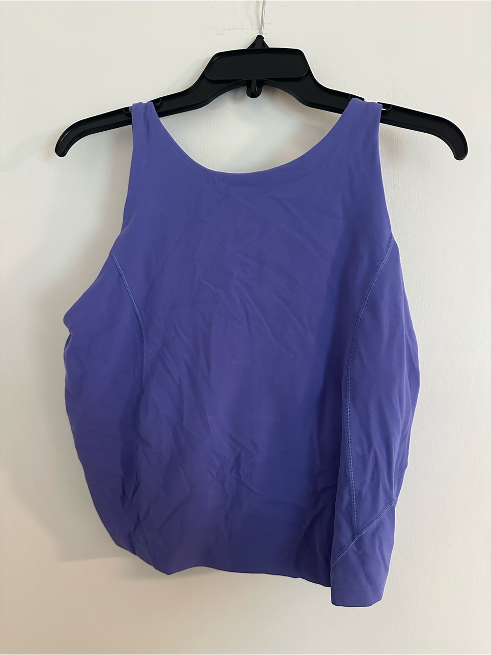 Lululemon Women's High Neck Cropped Tank Top - Purple